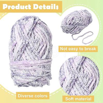 Soft Crocheting Polyester Yarn YCOR-FZC0001-01A-1