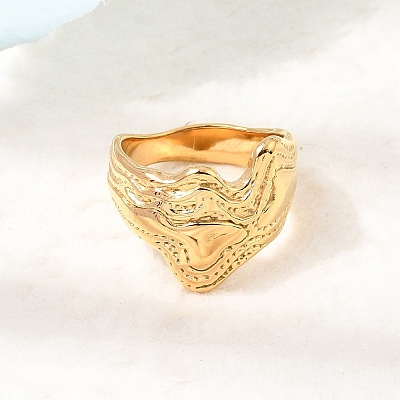 304 Stainless Steel Finger Rings SA-CBAD22F-01G-J-1