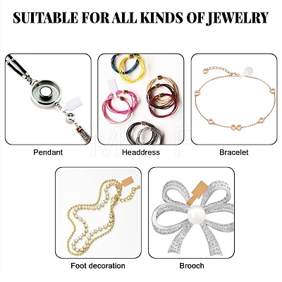 500Pcs Folding Blank Paper Jewelry Price Tags CDIS-FS0001-35A-1