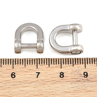 Alloy Detachable Horseshoe D-Ring AL-CBA9266-01P-1