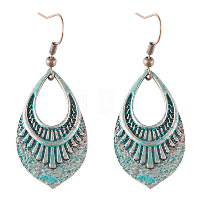 Bohemian Style Zinc Alloy Dangle Earrings FS-WG726AC-01-1