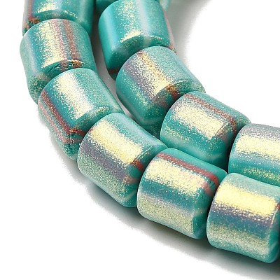 Polymer Clay Beads Strands CLAY-H006-04M-1