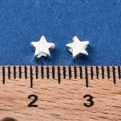 925 Sterling Silver Beads STER-A043-04S-1