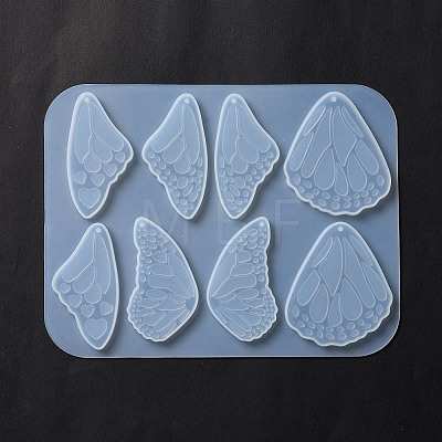 DIY Butterfly Wing Pendant Silicone Molds DIY-F134-04B-1