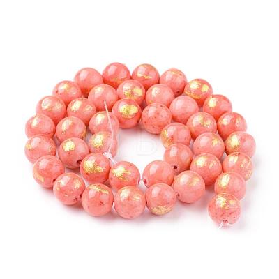 Natural Mashan Jade Beads Strands G-F670-A04-10mm-1