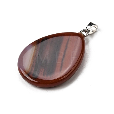 Natural Red Agate(Dyed & Heated) Pendants G-F820-14P-01-1