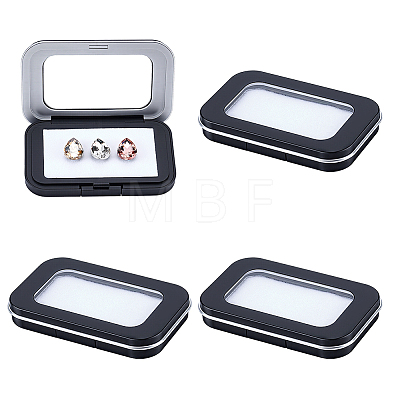 ABS Plastic Loose Diamond Storage Boxes with Visible Window Lid AJEW-WH0609-746A-02-1
