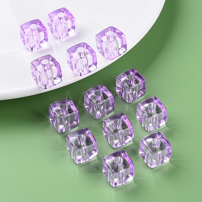 Transparent Acrylic Beads MACR-S373-104-B06-1
