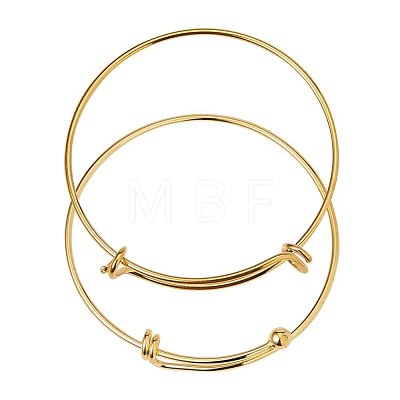 BENECREAT Adjustable Brass Bangles Making MAK-BC0002-01G-1