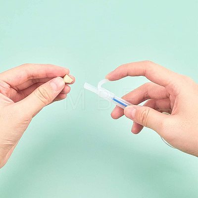 Plastic Pet Medicine Feeding Syringe AJEW-GA0002-05-1