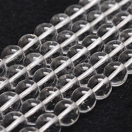 Natural Quartz Crystal Beads Strands G-D840-61-8mm-1