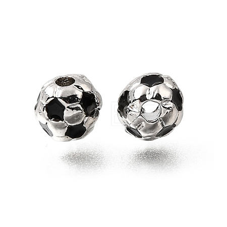 Brass Enamel Beads KK-Z163-06P-A01-1