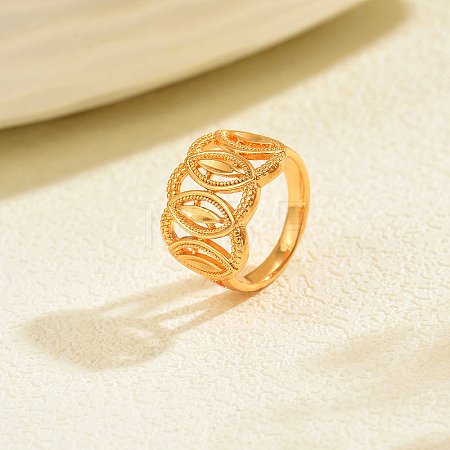 Hollow Brass Finger Rings for Women ZI1183-1-1