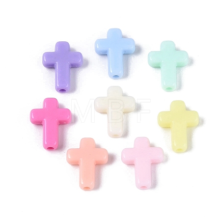 Opaque Plastic Beads KY-N025-17-1