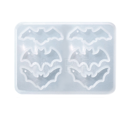 DIY Halloween Themed Pendant Food Grade Silhouette Silicone Molds HAWE-PW0001-004A-1