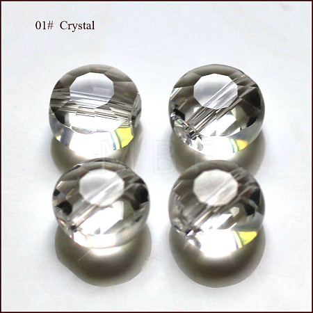 Imitation Austrian Crystal Beads SWAR-F065-8mm-01-1