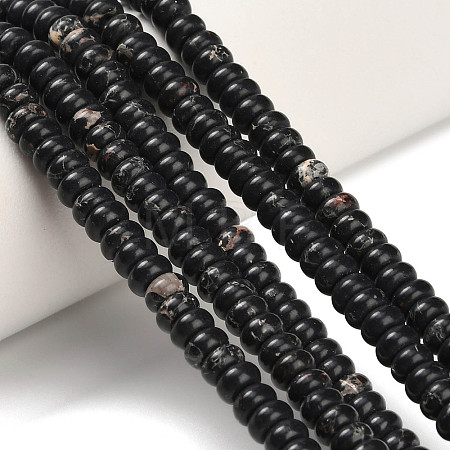 Synthetic Imperial Jasper Beads Strands G-Z110-B04-2x4mm-04-1