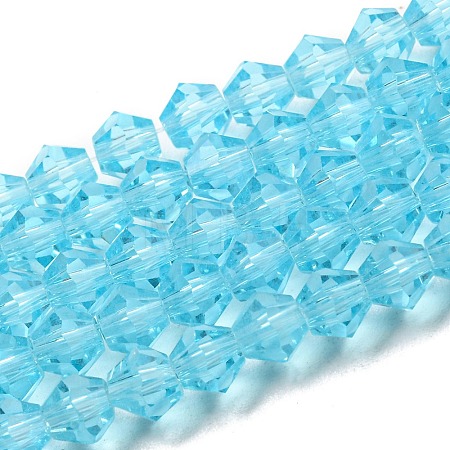 Transparent Glass Beads Strands EGLA-A039-T2mm-D20-1