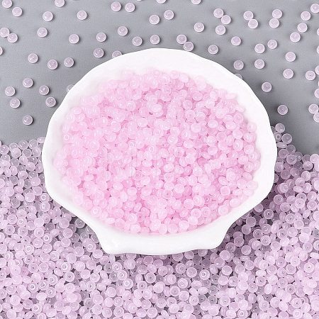 Transparent Glass Seed Beads SEED-Q041-01E-1