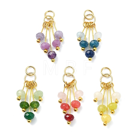 Dyed Natural Malaysia Jade Pendants PALLOY-JF05293-1