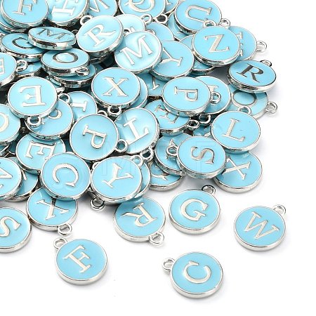 Alloy Enamel Charms ENAM-S118-04-P-1