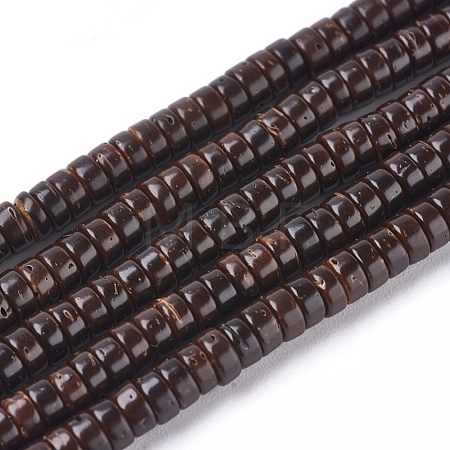 Coconut Beads Strands COCO-O009-03-4x2mm-1