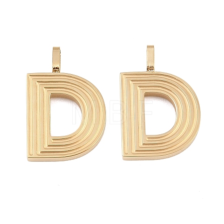 304 Stainless Steel Pendants STAS-L022-589D-1
