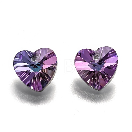Romantic Valentines Ideas Glass Charms G030V18mm-47-1