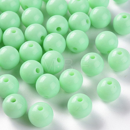 Opaque Acrylic Beads X-MACR-S370-C12mm-A05-1