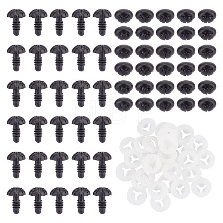 30 Sets Plastic Dog Safety Craft Noses FIND-GO0002-17D-1