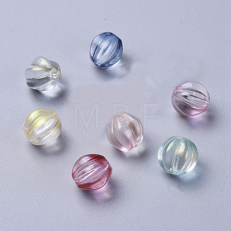 Transparent Glass Beads X-GLAA-L027-K-1