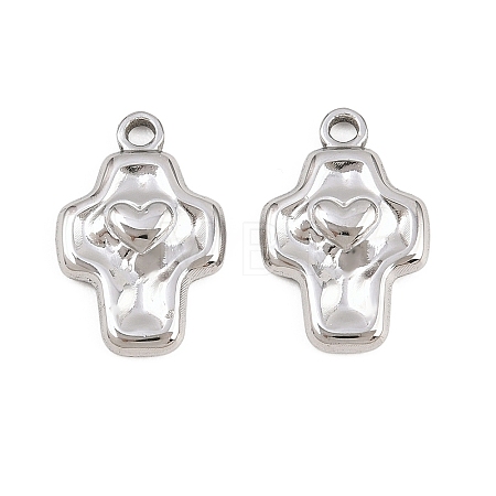 Easter 304 Stainless Steel Pendants STAS-L317-28P-1