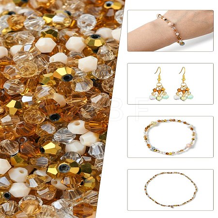 Mixed Styles Glass Beads GLAA-YWC0003-01H-1