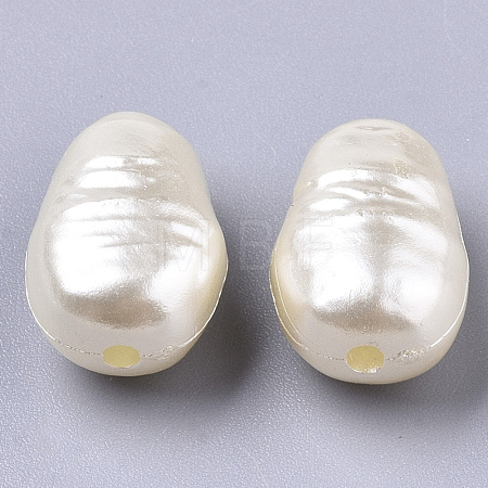 ABS Imitation Pearl Acrylic Beads OACR-S028-132-1