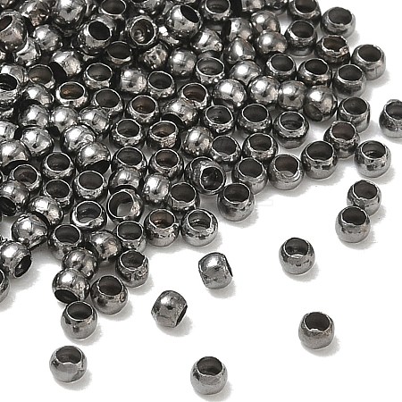 Brass Crimp Beads KK-L019-B-1