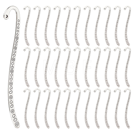 40Pcs Tibetan Style Alloy Bookmarks FIND-ME0002-21-1