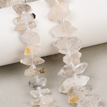Natural Herkimer Diamond Beads Strands GG-CBA533A-A01-02-1