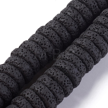 Natural Lava Rock Beads Strands G-F671-02B-13-1