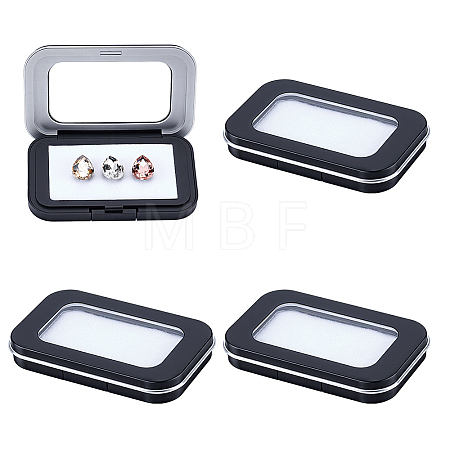 ABS Plastic Loose Diamond Storage Boxes with Visible Window Lid AJEW-WH0609-746A-02-1