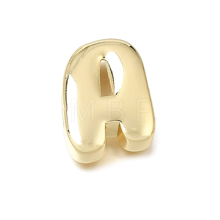 Brass Slide Charms KK-E802-33G-A-1