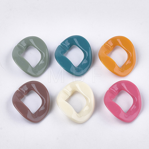 Opaque Acrylic Linking Rings OACR-T011-51-1