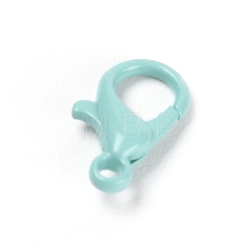 Baking Painted Alloy Lobster Claw Clasps PALLOY-TAC0001-03I-1