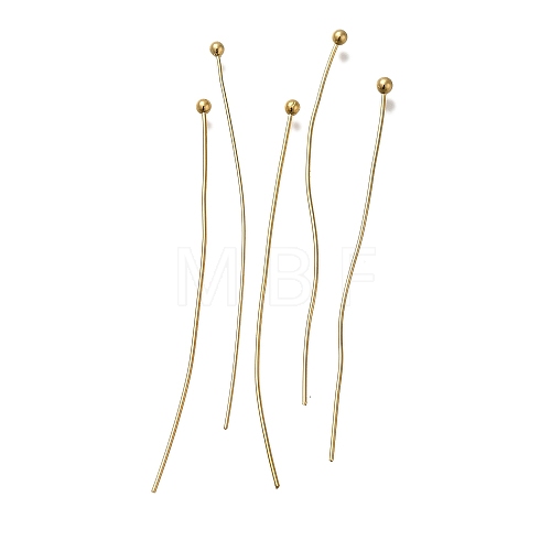 Brass Ball Head Pins KK-H502-03R-G-1