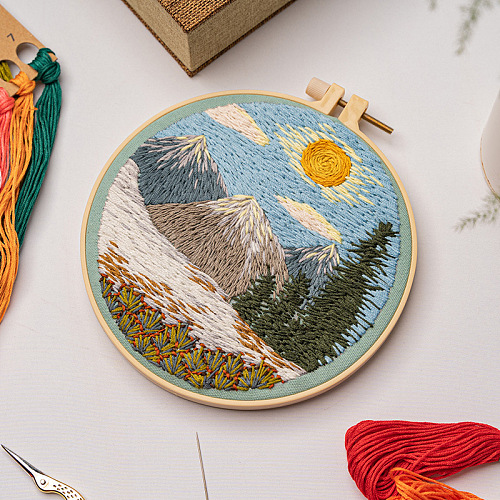 DIY Embroidery Kits PW-WG13131-01-1