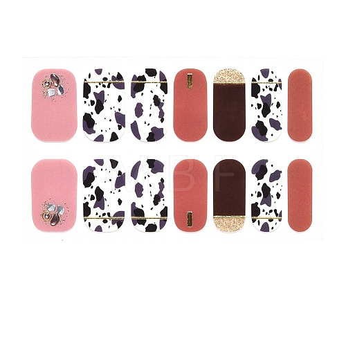 Full Wrap Gradient Nail Polish Stickers MRMJ-S059-ZQ013-1