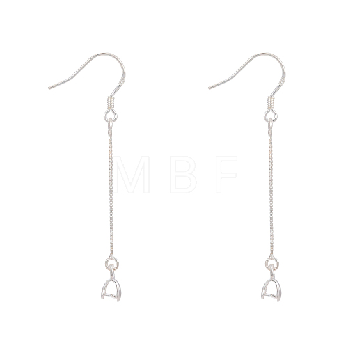925 Sterling Silver Earring Hooks Findings STER-I014-30S-1