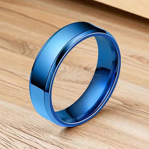 Titanium Steel Finger Rings for Unisex WG3BF6E-08-1