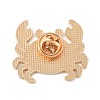 Alloy Enamel Brooches PALLOY-D363-01E-KCG-2