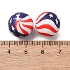 Food Grade Eco-Friendly Printed Silicone Beads SIL-A013-01A-02-3