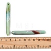 Opaque Acrylic Imitation Jade Big Pendants OACR-T033-13B-3